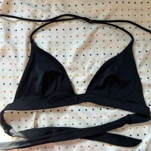 Black Triangle Bikini Top